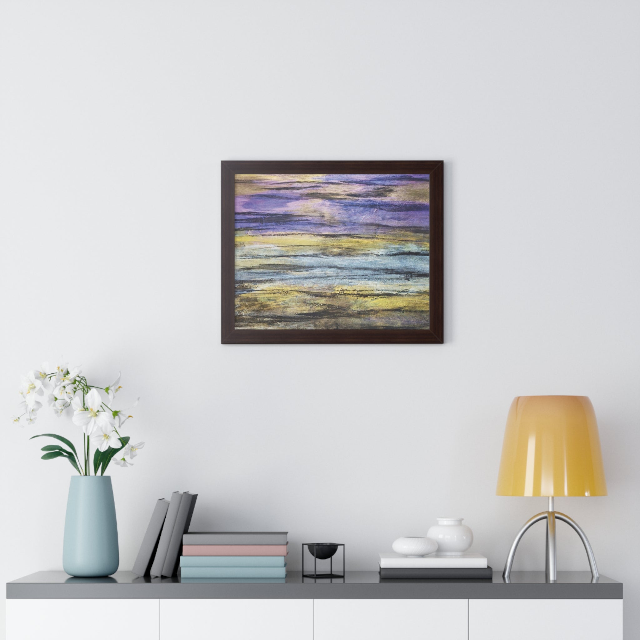 Twilight Woods Framed Art Print (Horizontal) - Brian P Artwork 