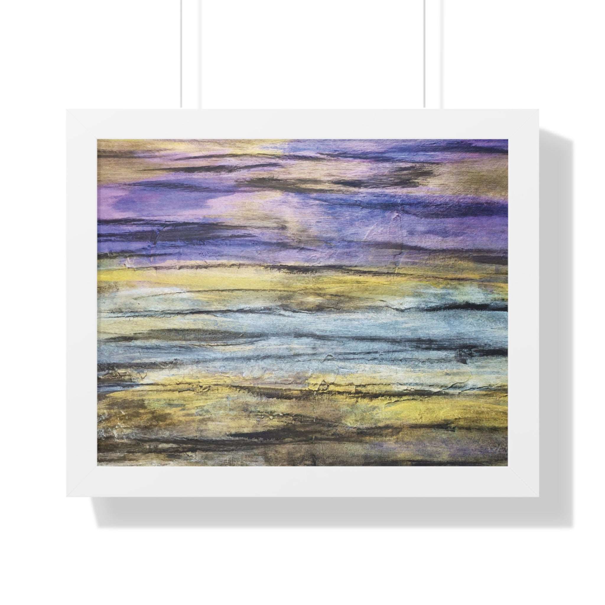 Twilight Woods Framed Art Print (Horizontal)