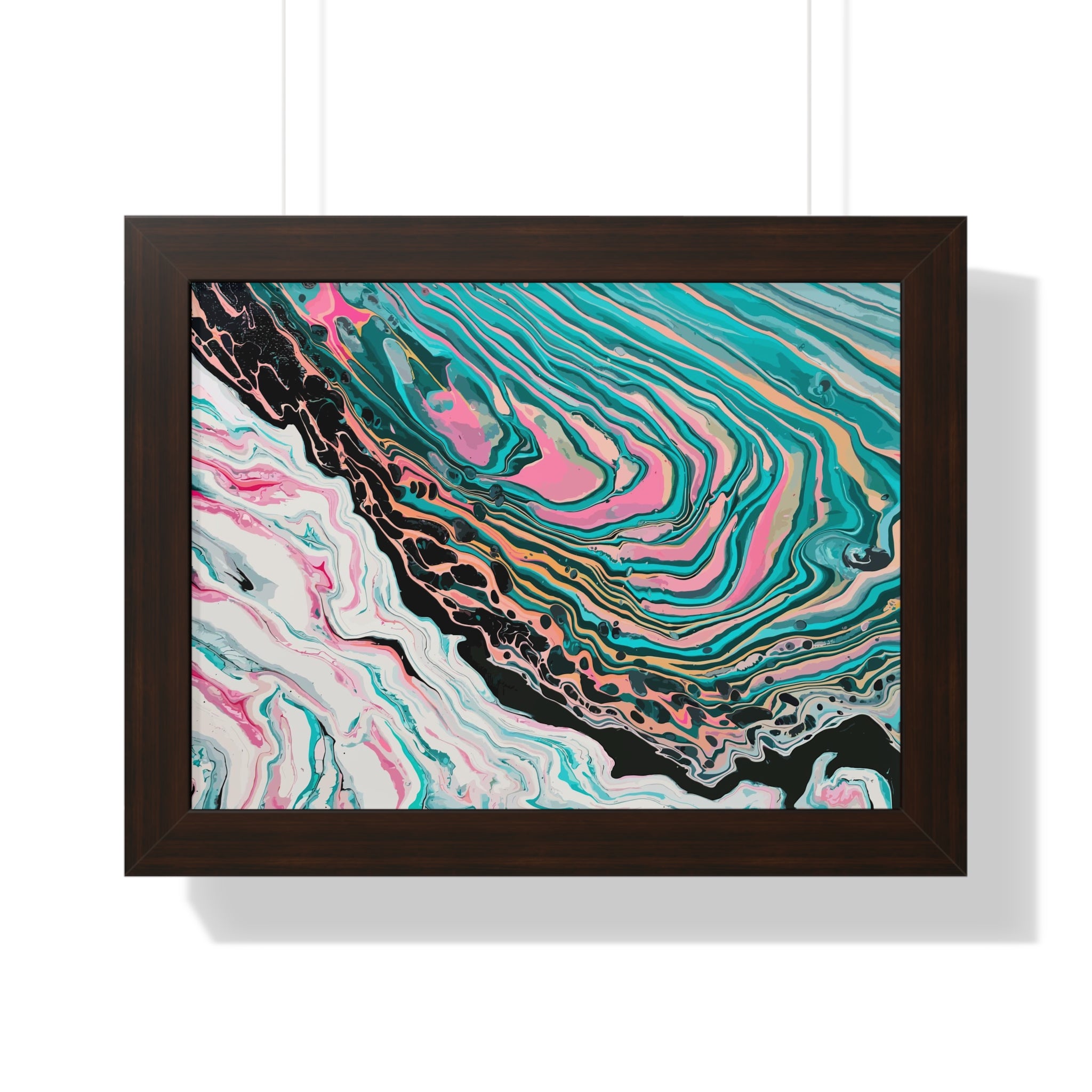 Two-Faced Framed Art Print (Horizontal) - Brian P Artwork 