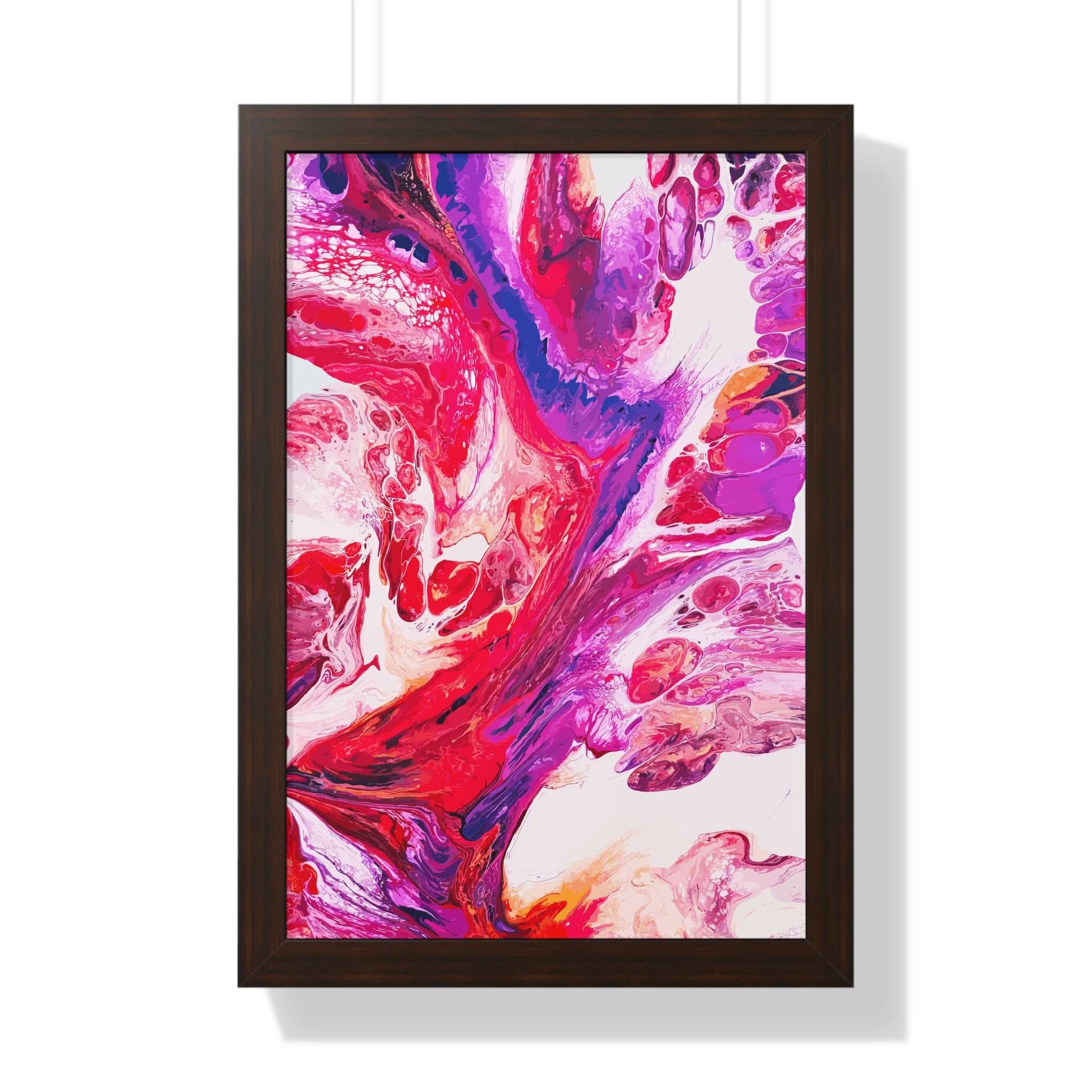 Miracle of Balance Framed Art Print (Vertical)