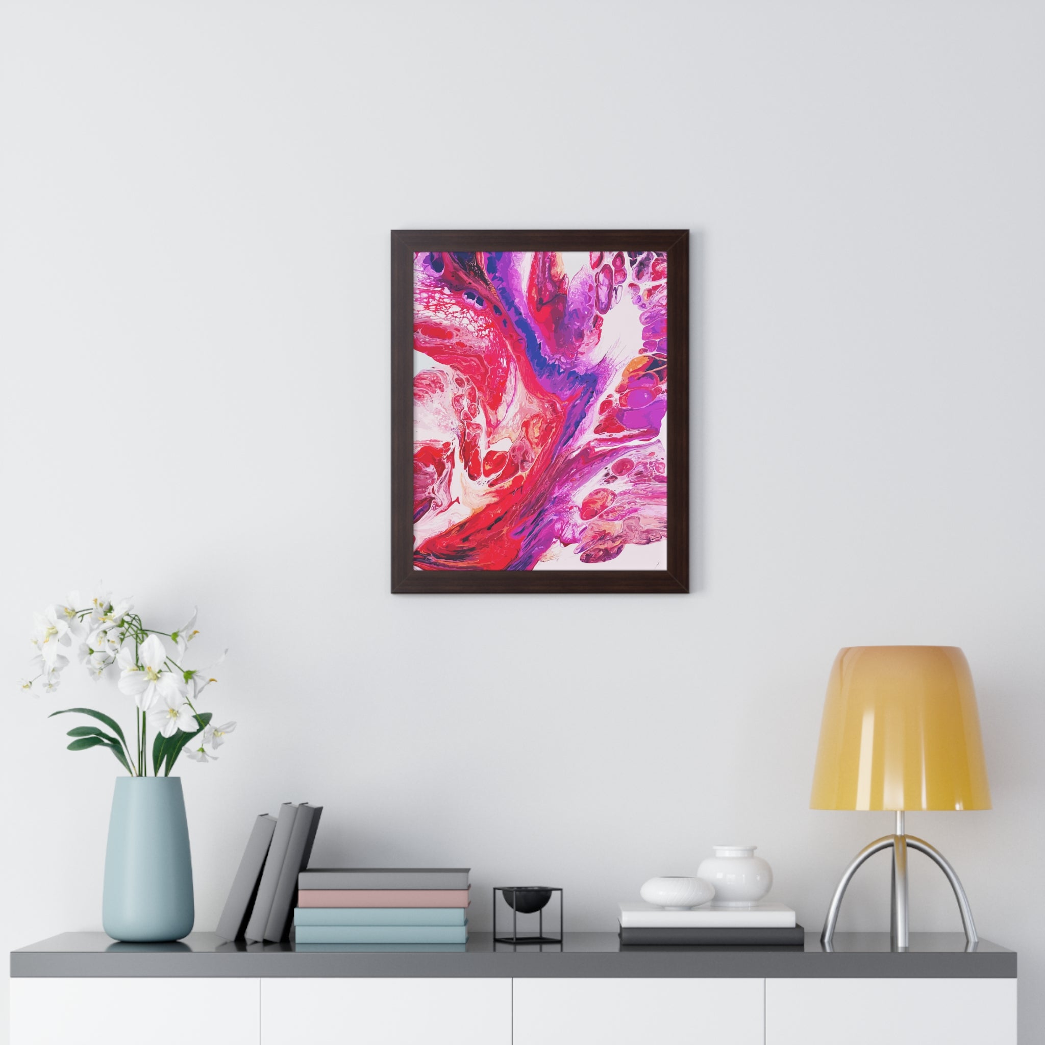 Miracle of Balance Framed Art Print (Vertical) - Brian P Artwork 