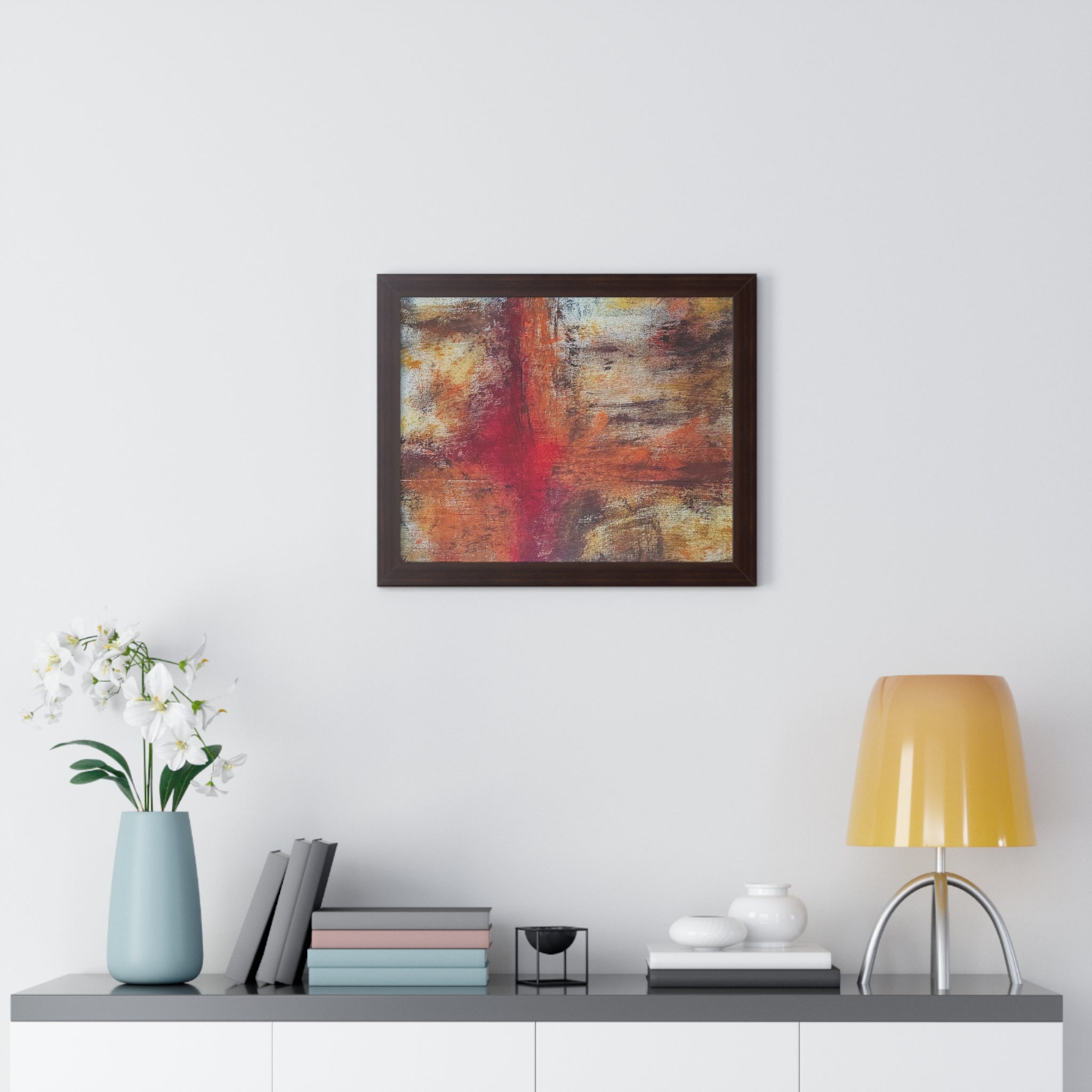 Unknown Territory Framed Art Print (Horizontal) - Brian P Artwork 