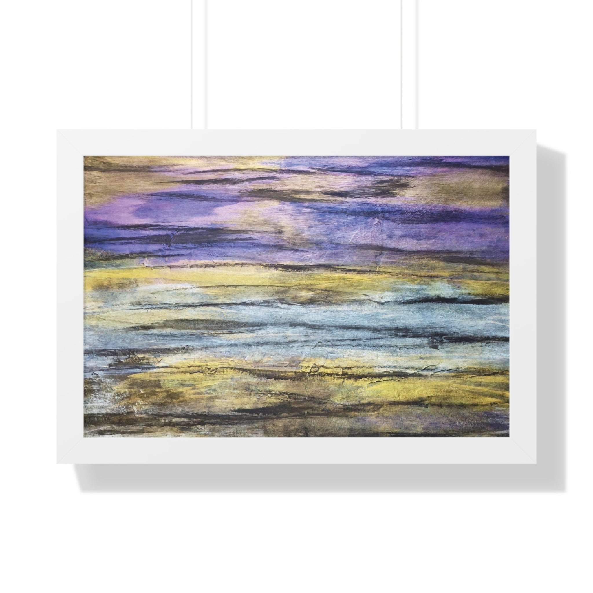 Twilight Woods Framed Art Print (Horizontal)