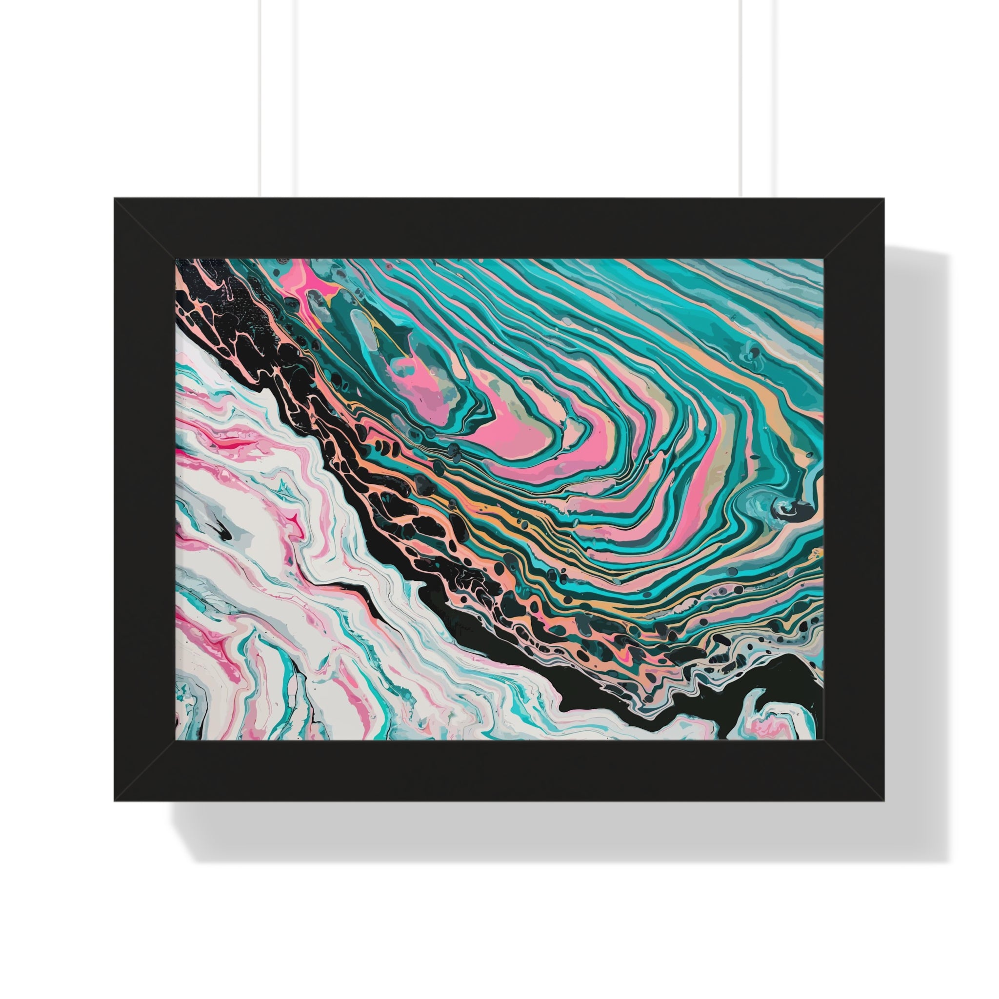 Two-Faced Framed Art Print (Horizontal) - Brian P Artwork 