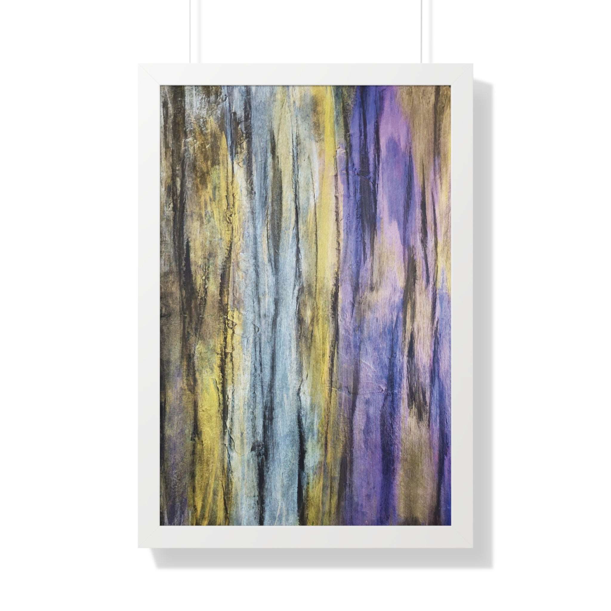 Twilight Woods Framed Art Print (Vertical)