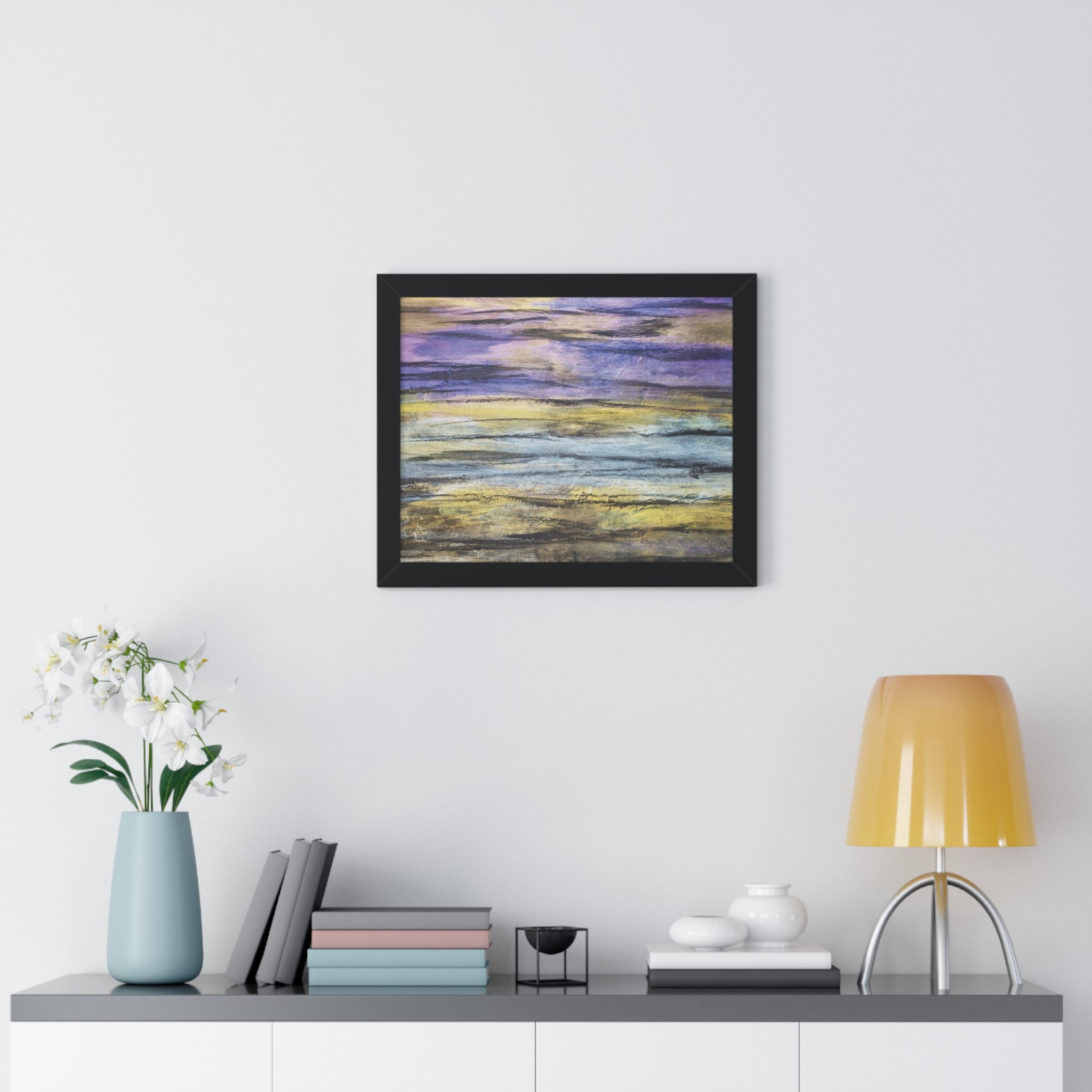 Twilight Woods Framed Art Print (Horizontal) - Brian P Artwork 