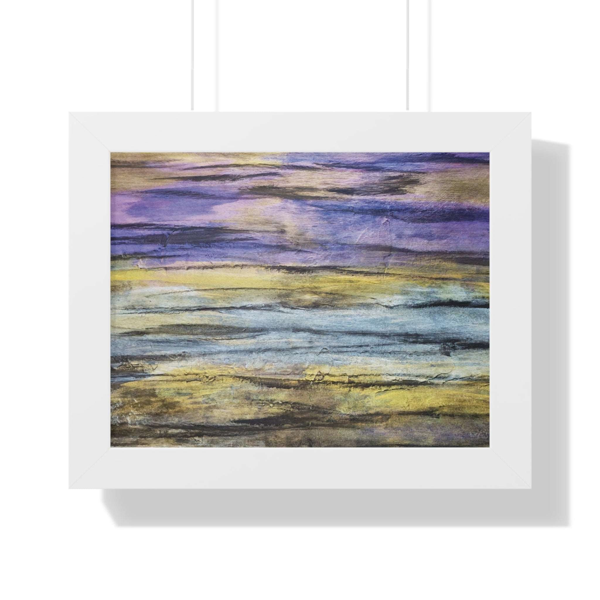 Twilight Woods Framed Art Print (Horizontal)