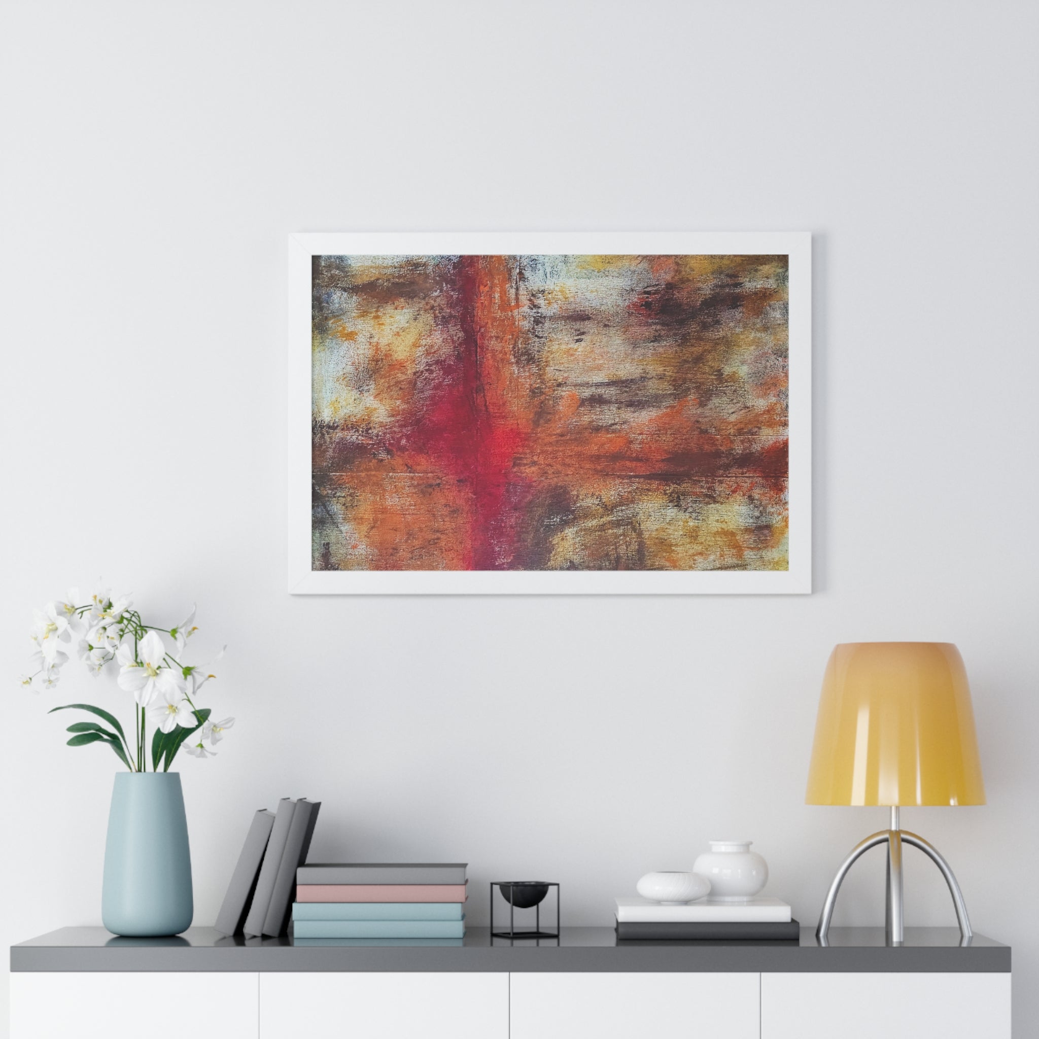 Unknown Territory Framed Art Print (Horizontal) - Brian P Artwork 