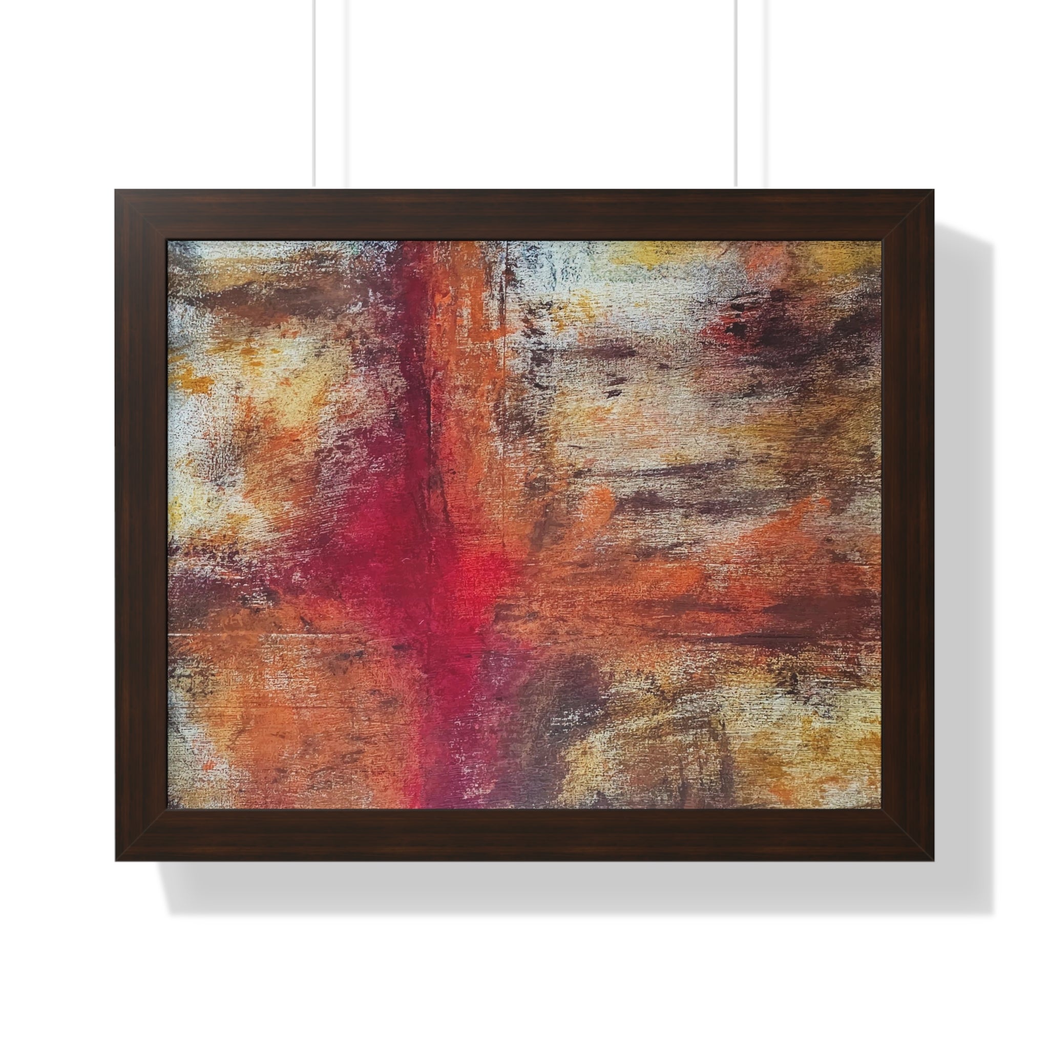 Unknown Territory Framed Art Print (Horizontal) - Brian P Artwork 