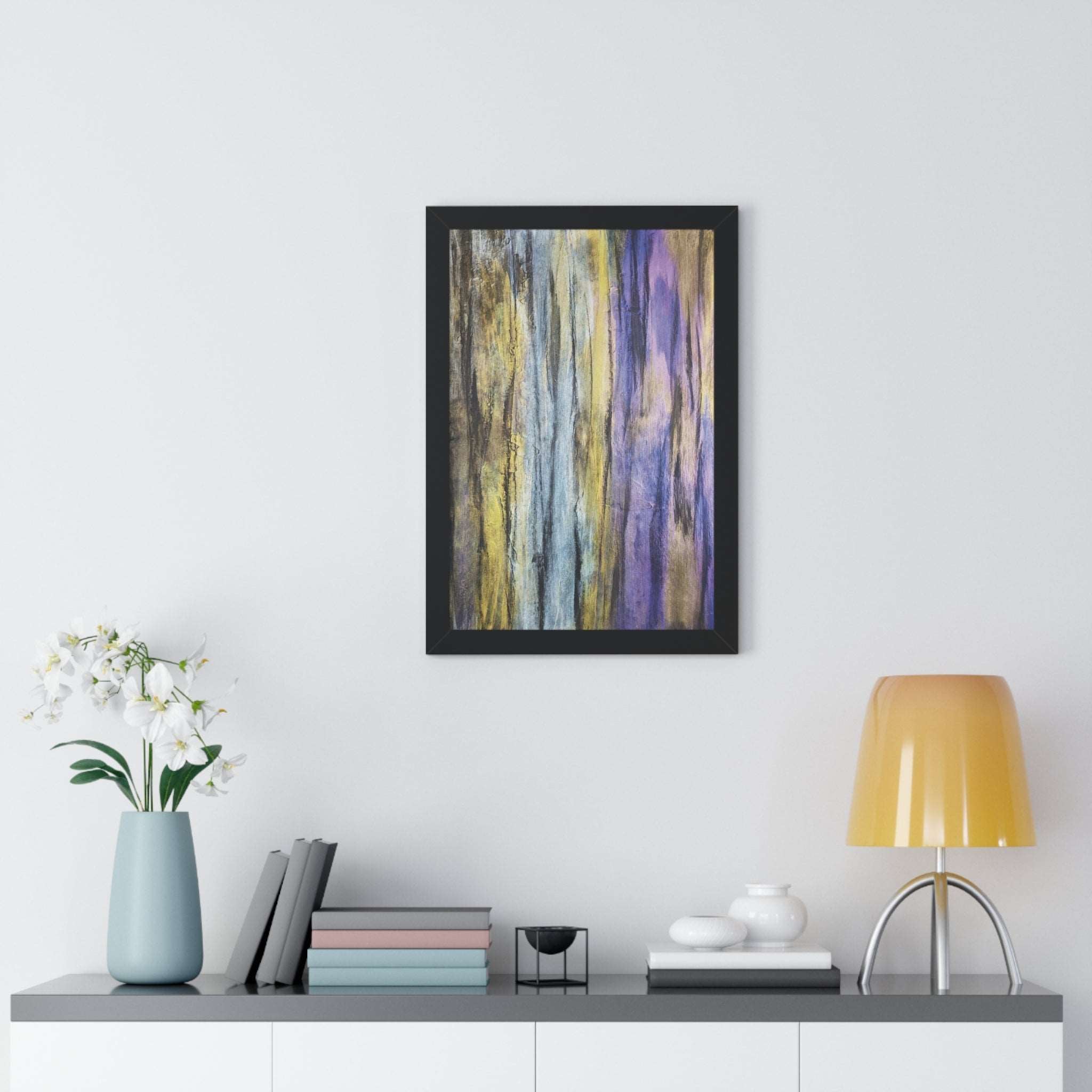 Twilight Woods Framed Art Print (Vertical) - Brian P Artwork 