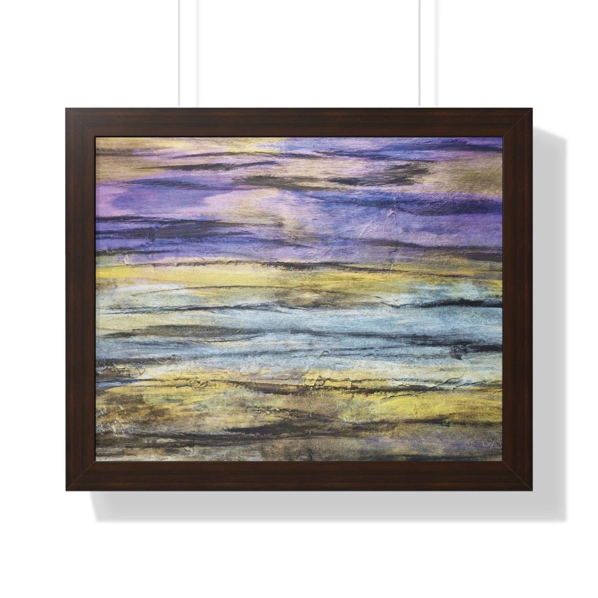 Twilight Woods Framed Art Print (Horizontal) - Brian P Artwork 