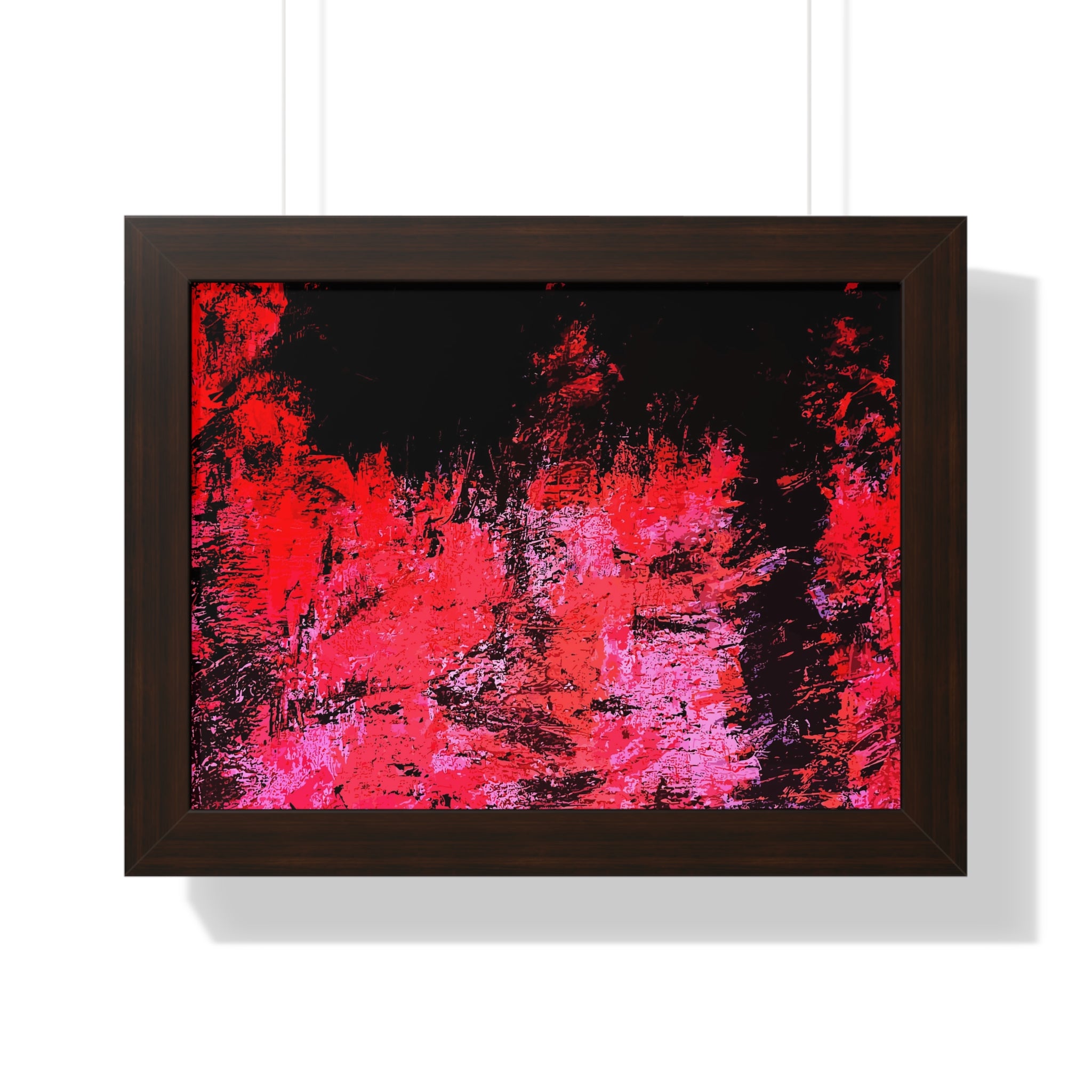 Negative Positive Framed Art Print (Horizontal) - Brian P Artwork 