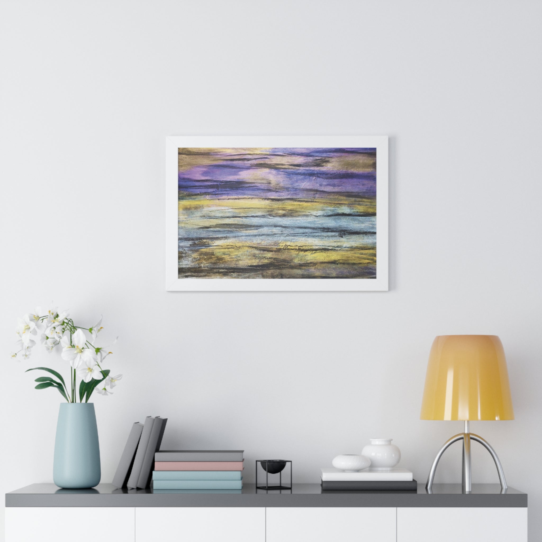 Twilight Woods Framed Art Print (Horizontal) - Brian P Artwork 