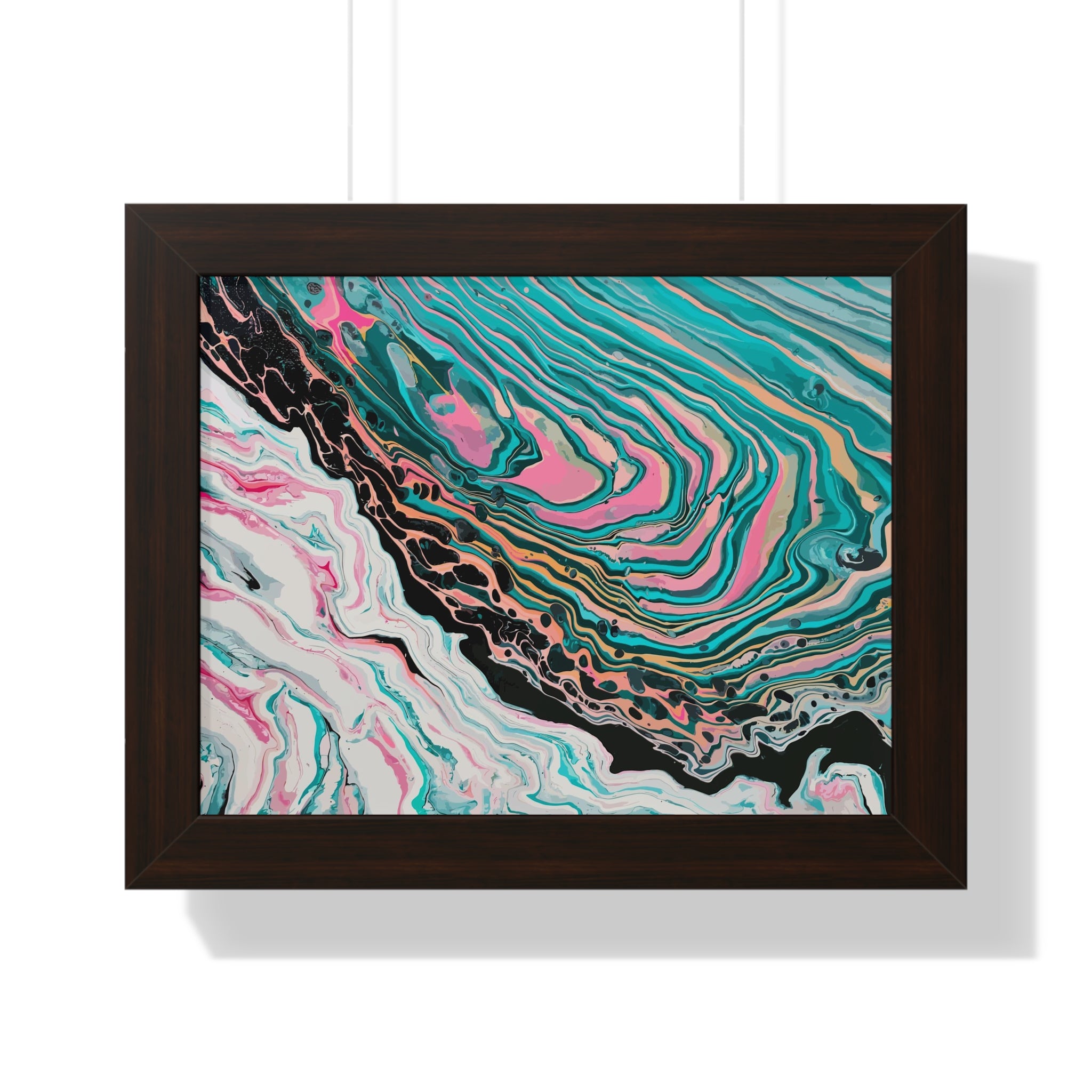 Two-Faced Framed Art Print (Horizontal) - Brian P Artwork 