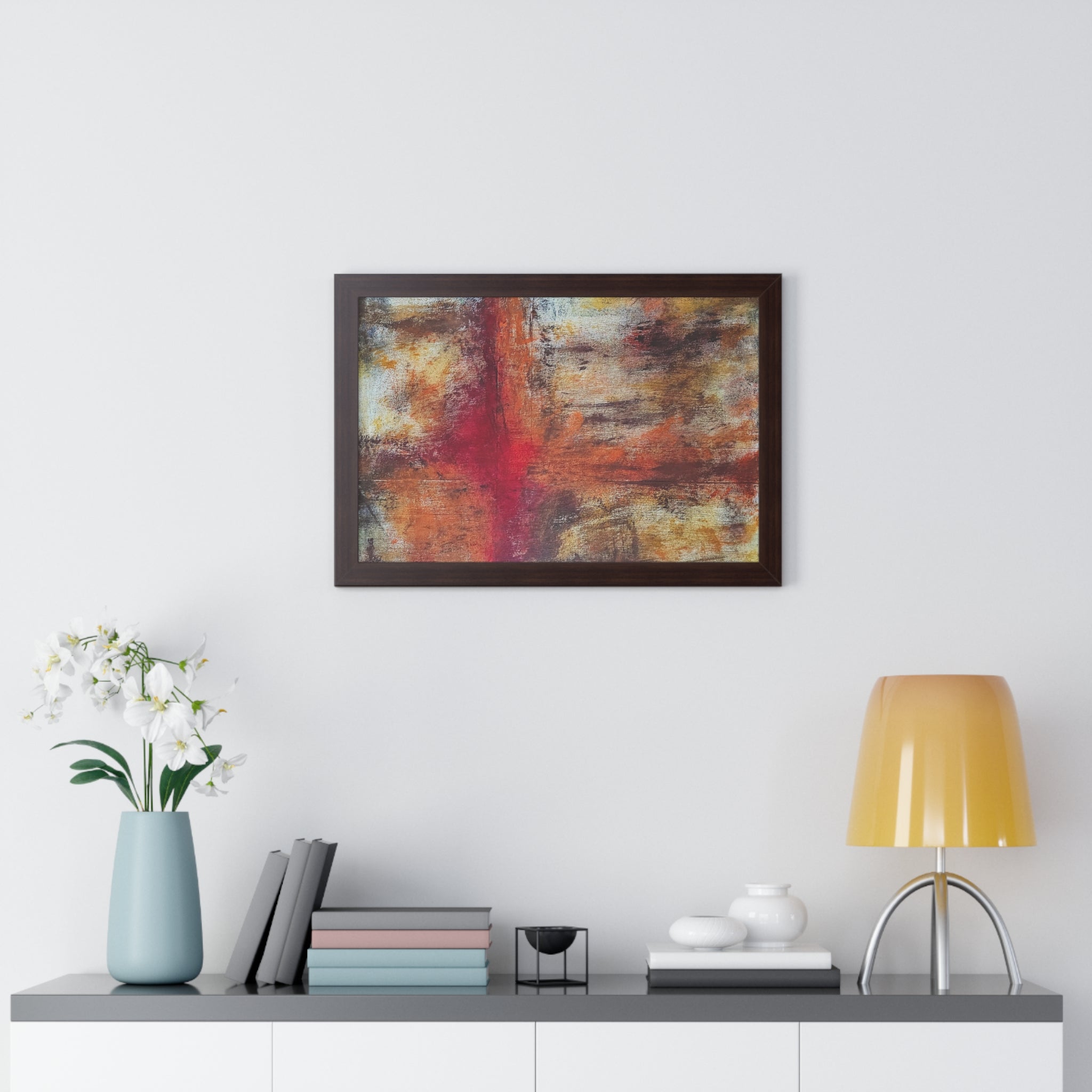 Unknown Territory Framed Art Print (Horizontal) - Brian P Artwork 