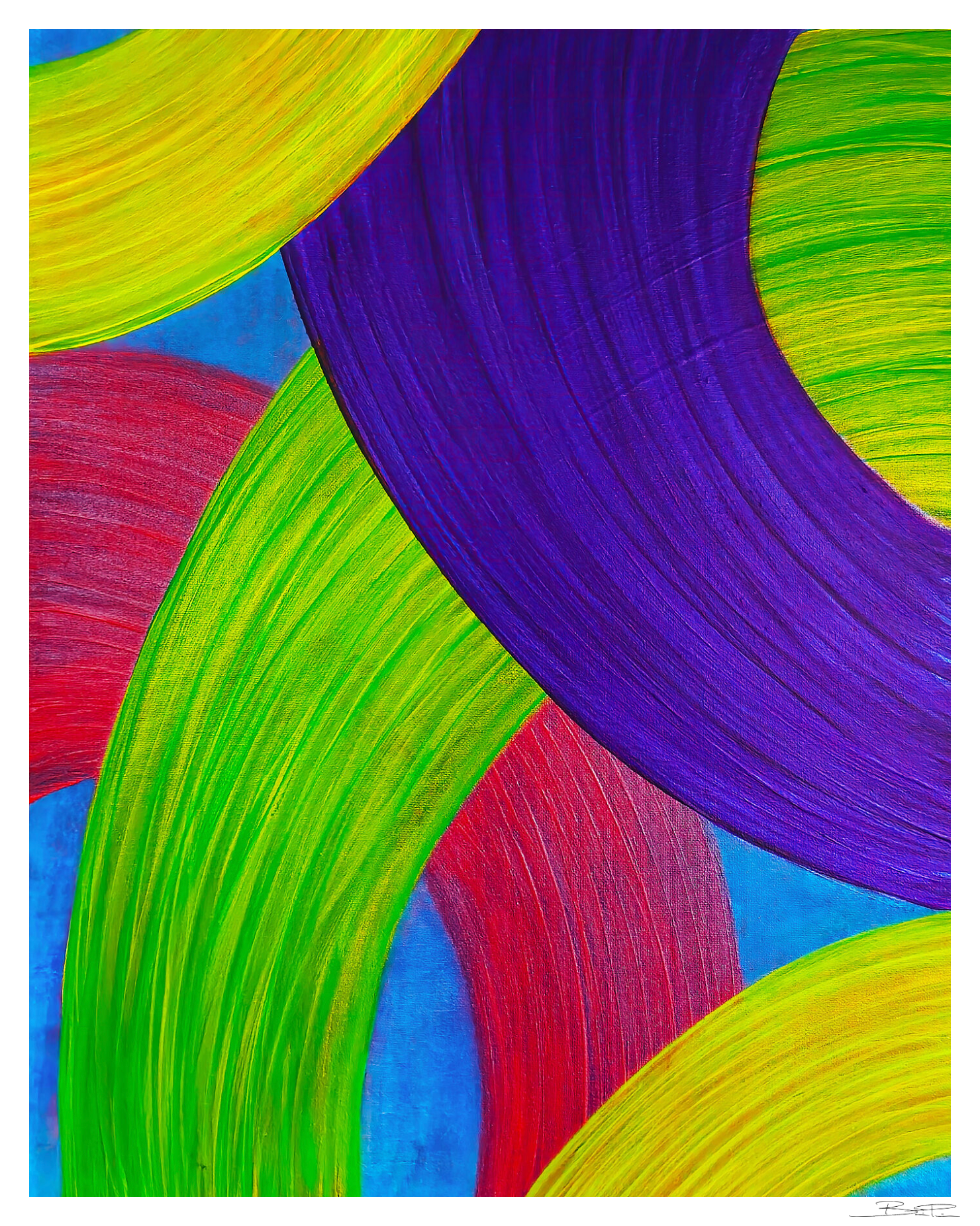 Ballet of Ribbons – Limited Edition Giclée Print | 3 Sizes