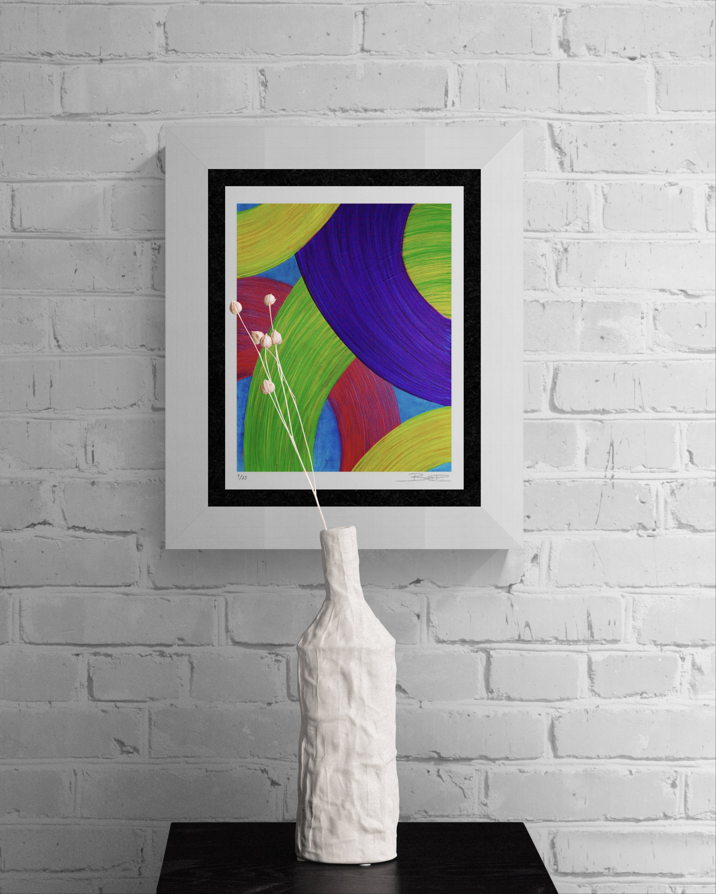 Ballet of Ribbons – Limited Edition Giclée Print | 3 Sizes