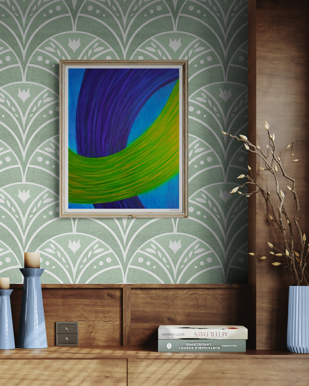 Duet of Ribbons – Limited Edition Giclée Print | 3 Sizes