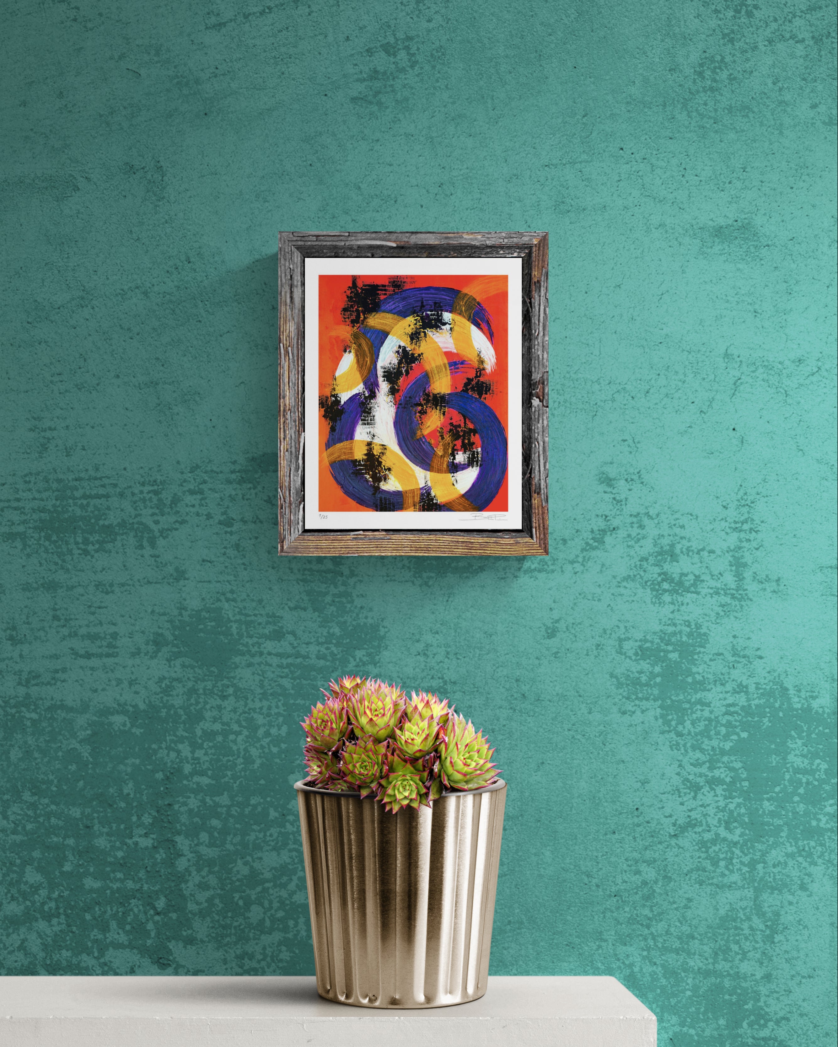 Fires of Imperial Crescent – Limited Edition Giclée Print | 3 Sizes
