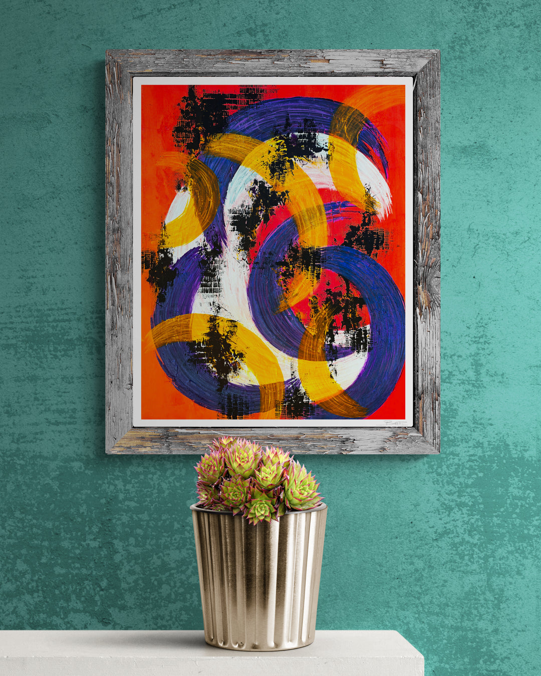 Fires of Imperial Crescent – Limited Edition Giclée Print | 3 Sizes