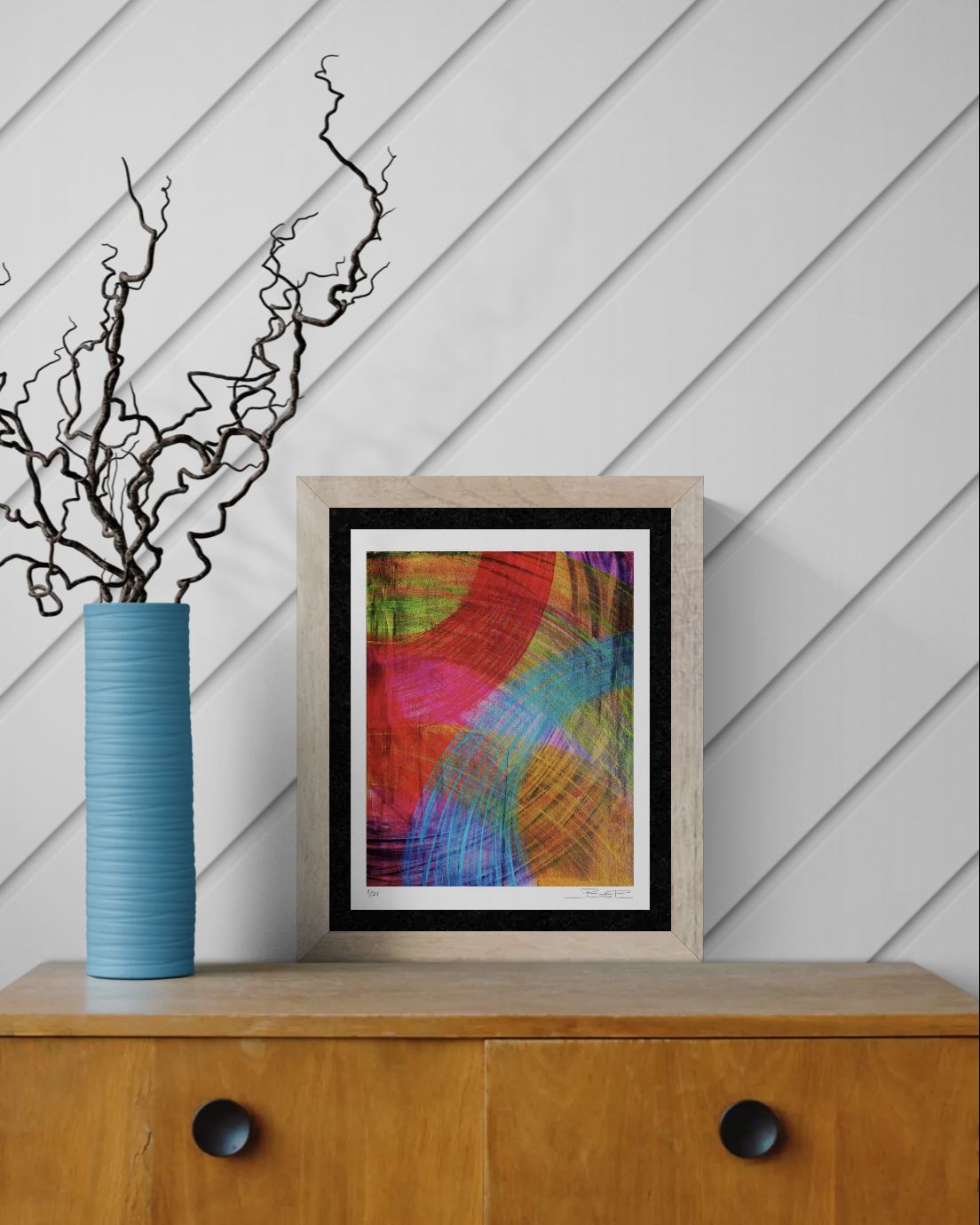 Pulse of Color – Limited Edition Abstract Giclée Print | 3 Sizes